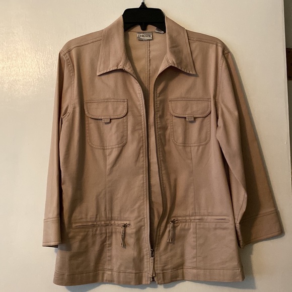 Chico’s Women’s Full Zip Lightweight Jacket - Picture 5 of 5